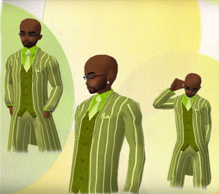 Lime Green Pinstripe Suit Top Photo by Akil72 Photobucket