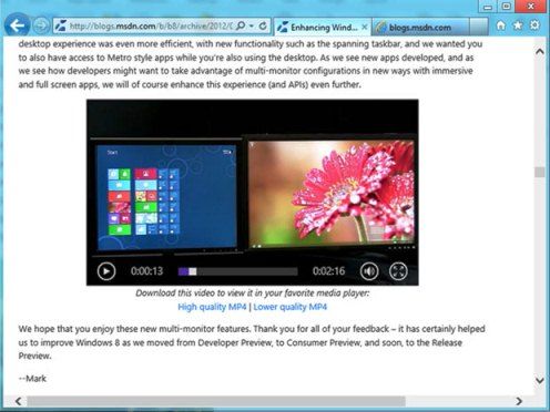 Microsoft adaptou a tecnologia do DirectX para todo o Windows 8 (Foto: Reprodução)