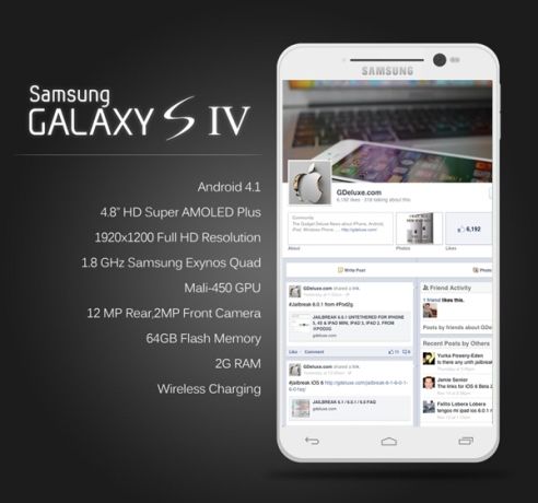 Galaxy S4 será apresentado em abril de 2013? (Foto: Reprodução/IBnews)