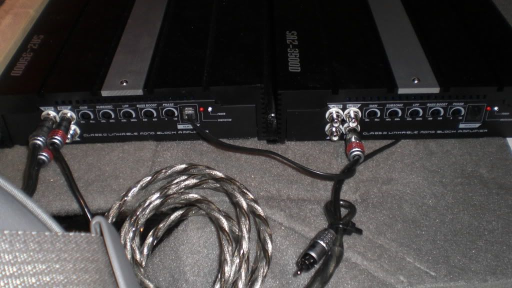 When strapping two amps..... Sundown Audio GREAT Amps/Subs! GREAT