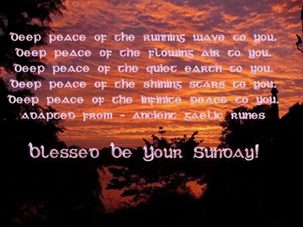 Celtic Blessings for Sunday Pictures, Images and Photos