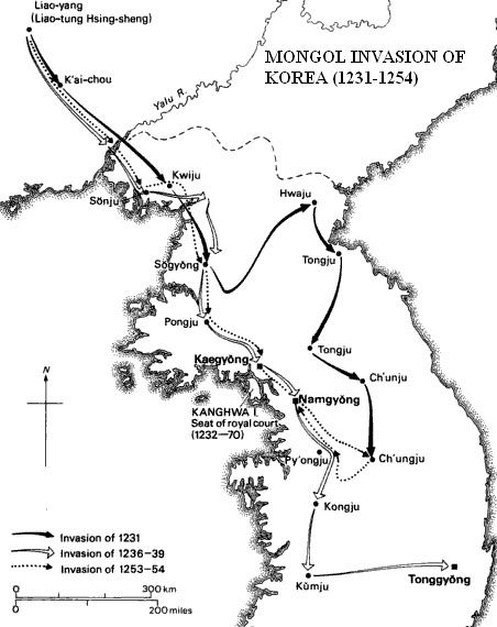 Mongol invasion of Korea