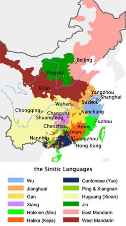 Sinitic languages 2