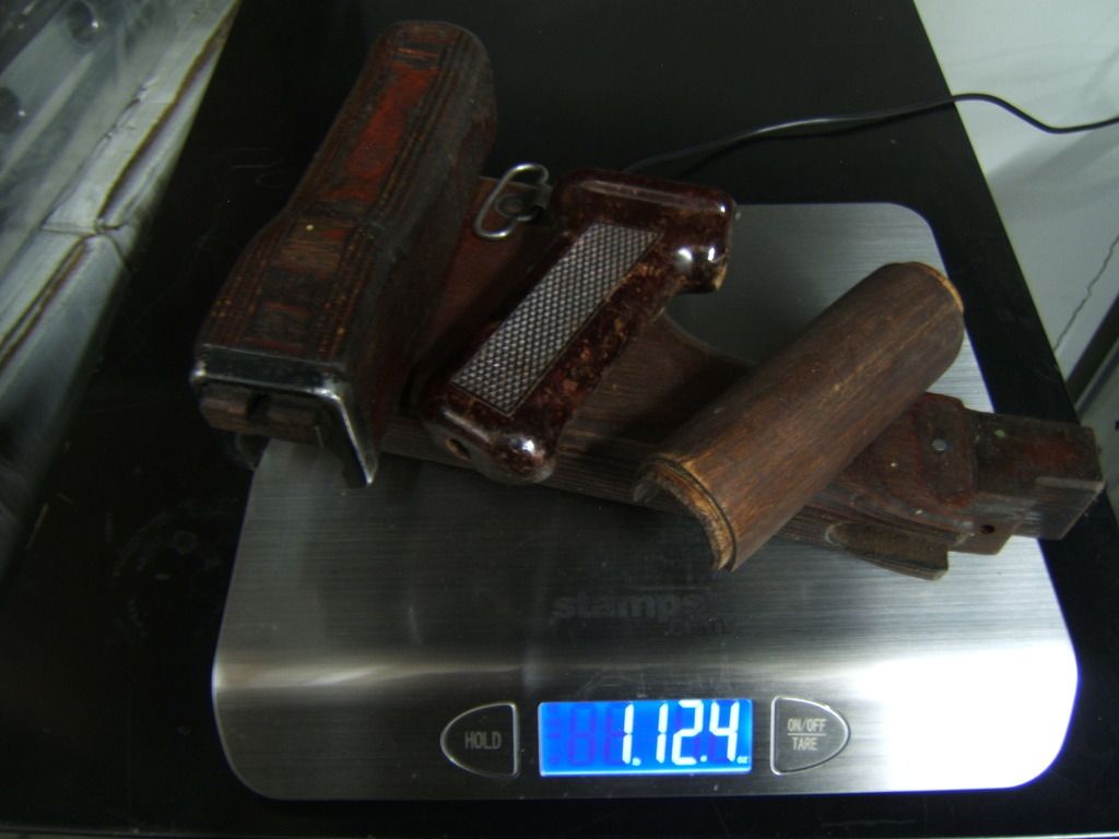 RPK Polymer vs Wood stock sets.... Big weight difference?