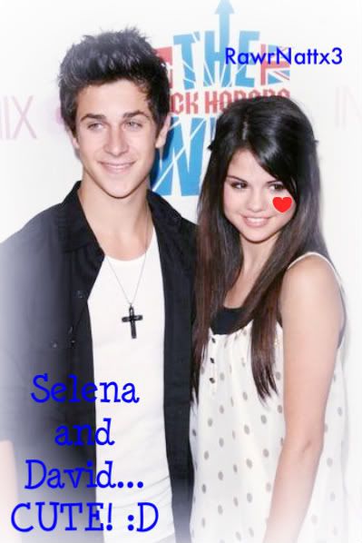 Selena Gomez and David Henrie Image