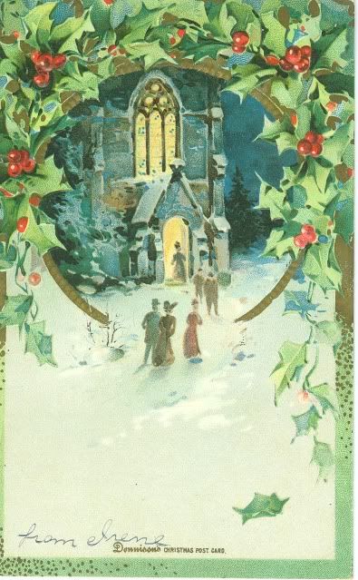vintage christmas card photo: vintage chirstmas postcard IMG_027.jpg