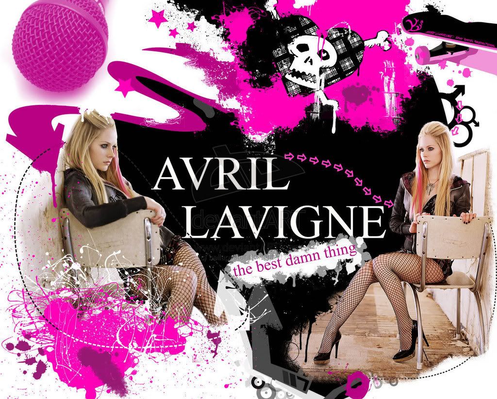 avril lavigne rock wallpaper