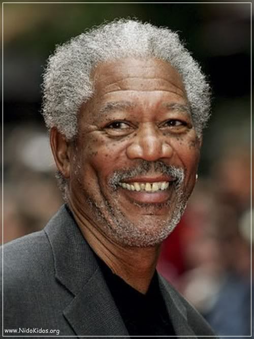 Morgan Freeman has bad teeth .