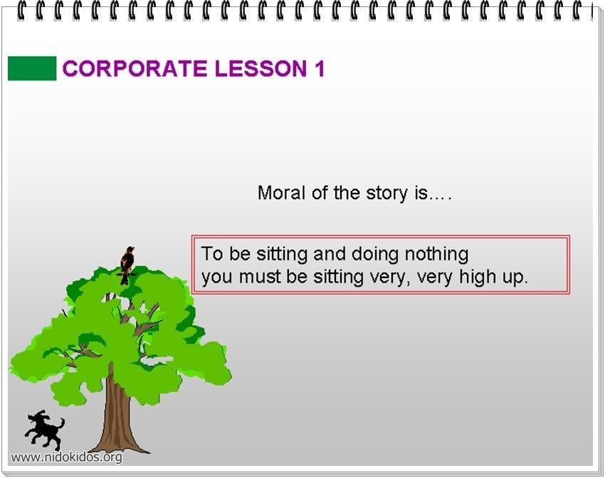 Corporate Lessons