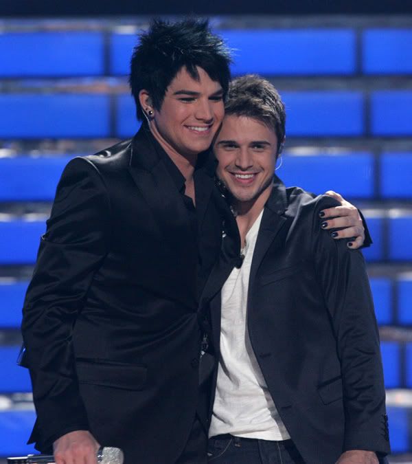 Kris Allen and Adam Lambert Photobucket