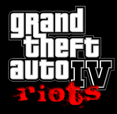 gta iv logo. GTA Riots Logo
