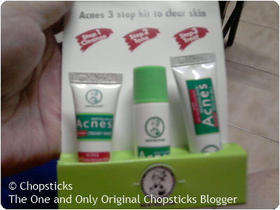 Mentholatum Acnes 3 Step Kit