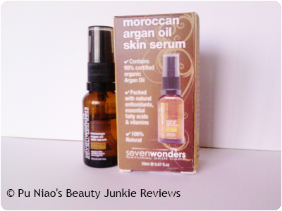 Seven Wonders Moroccan Argan Oil Skin Serum