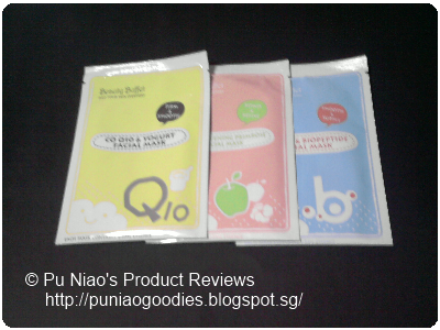 CQ10 & Yogurt, Apple & Evening Primrose, Caviar & Bio-Peptide