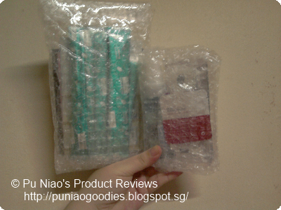 Samples in Bubble Wrap