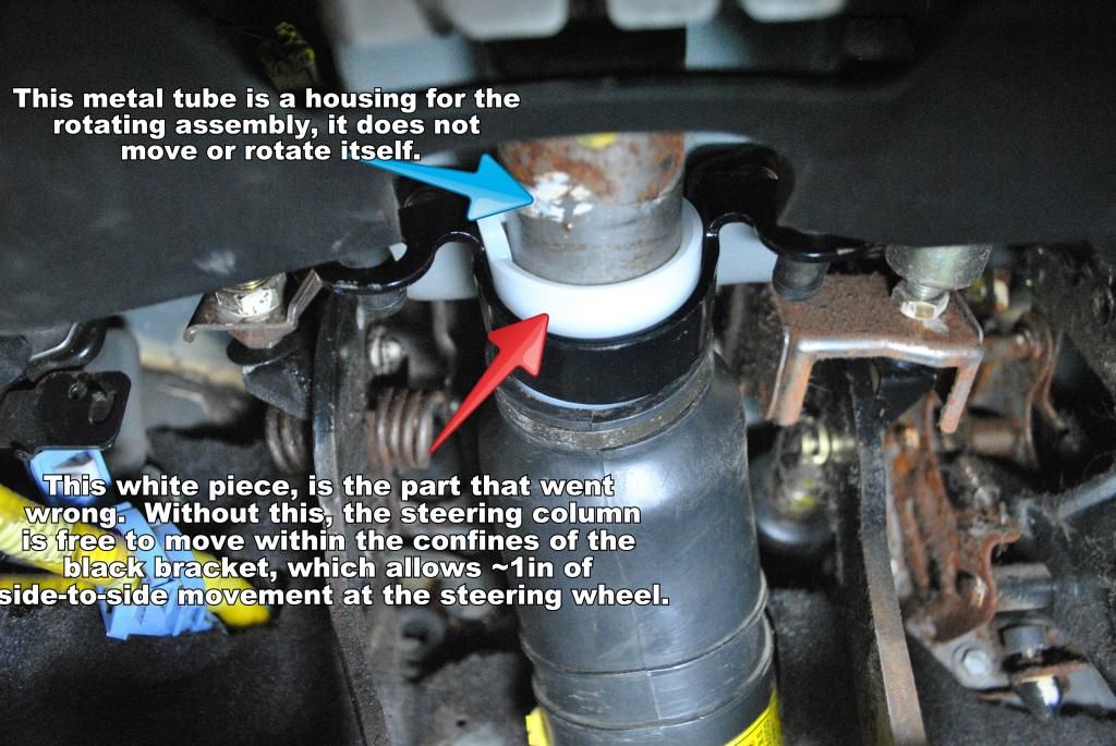 Steering Column Retainer (grease question)