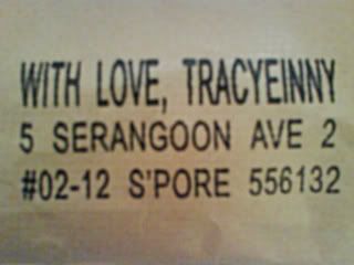 with love, tracyeinny!