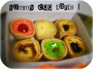 yummy egg tarts!