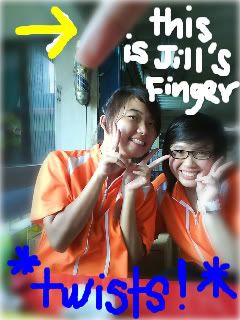 jill's finger