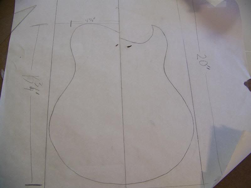Now it is time to refine the lines of the guitar. I want my guitars to 