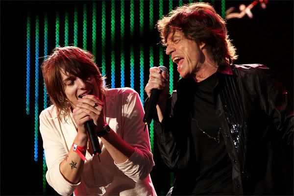 Paolo Nutini en Mick Jagger