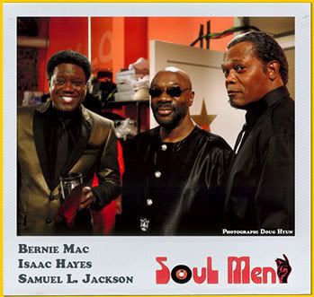 Soul Men Bernie Mac & Isaac Hayes en Samuel L. Jackson