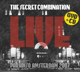 Hoes van de nieuwe CD/DVD van 'The Secret Combination', 'Live at Paradiso'