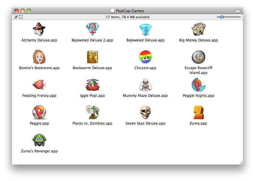 Tổng hợp 17 game Popcap cho Mac OS [Link Mediafire]