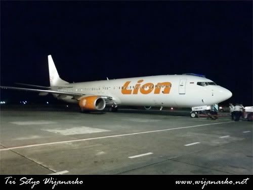 Lion Air Boeing 737-900ER Surabaya-Yogyakarta Lion Air Boeing 737-900ER Surabaya-Yogyakarta
