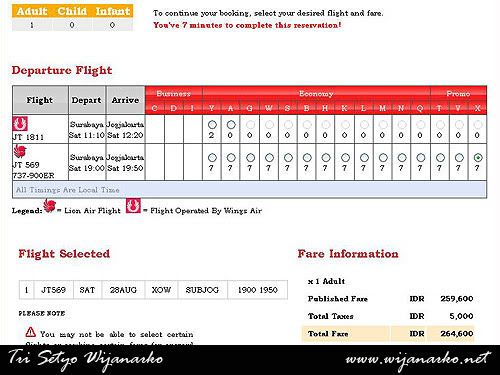 Lion Air Boeing 737-900ER Surabaya-Yogyakarta Lion Air Boeing 737-900ER Surabaya-Yogyakarta