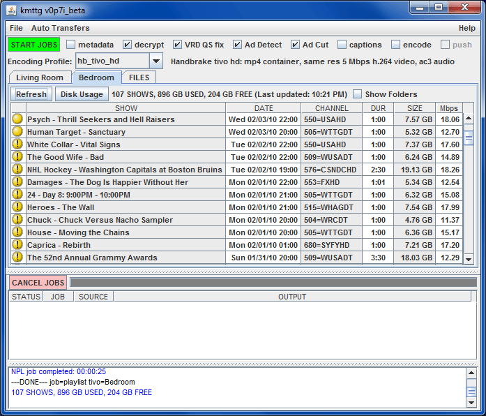 Now that programs like kmttg with integrated tivodecode and commercial removal are available, there is no reason to use the obsolete DirectShowDump utility.