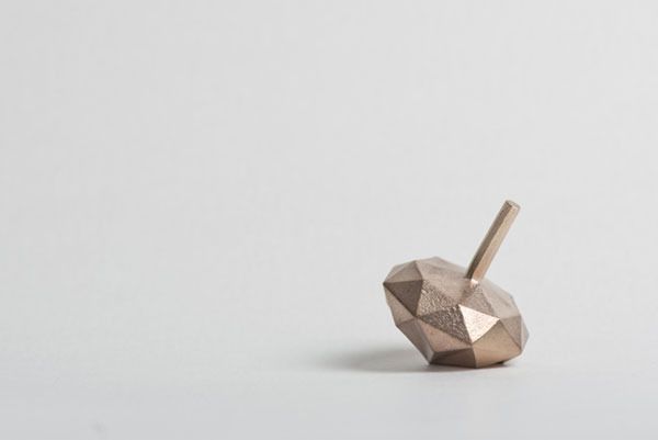 Fouetté Paperweight Spintop by Melvin Ong