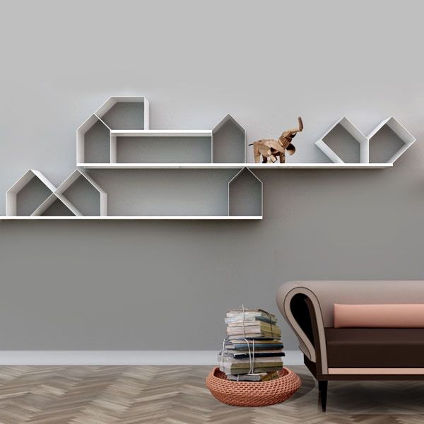 Citybook modular shelving by Mr. Less & Mrs. More