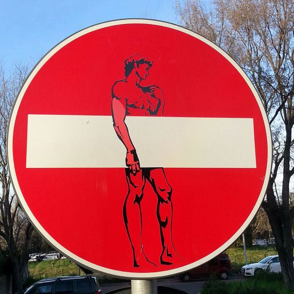 Street Art by Clet Abraham