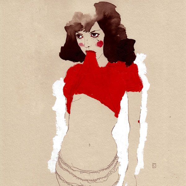 Fashion Illustrations by Conrad Roset