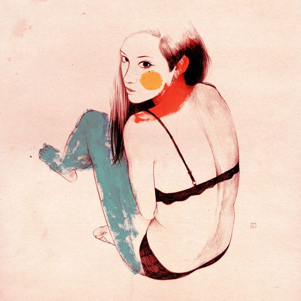 Fashion Illustrations by Conrad Roset