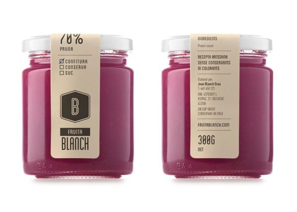 Fruita Blanch Brand Identity by Atipus