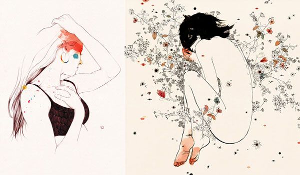 Fashion Illustrations by Conrad Roset