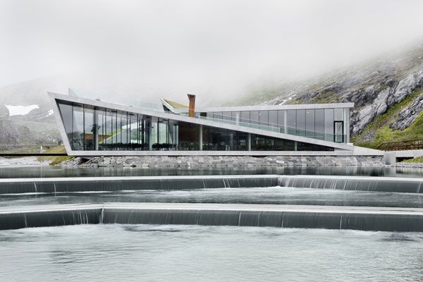Trollstigen Visitor Centre by  Reiulf Ramstad Architects