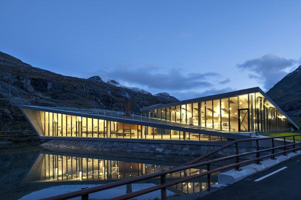 Trollstigen Visitor Centre by  Reiulf Ramstad Architects