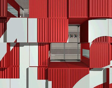 Container mall by LOT-EK