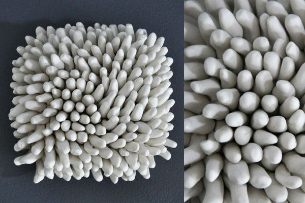 3D porcelain tiles