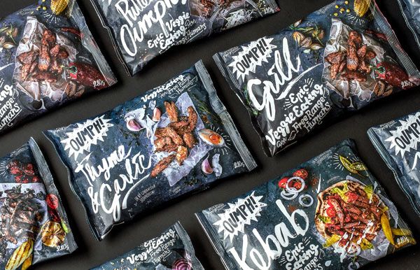 Oumph- Identity and Packaging for Veggie Product