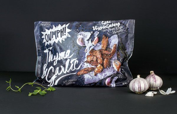 Oumph- Identity and Packaging for Veggie Product