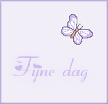 Fijne dag Fijne dag