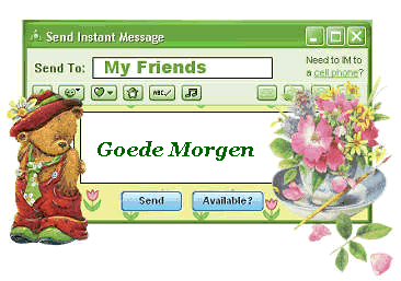 Ik wens jullie een fijne maandag Ik wens jullie een fijne maandag