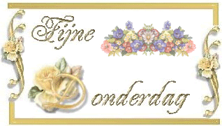 Fijne donderdag Fijne donderdag