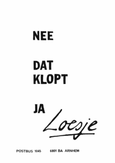 Loesje Loesje