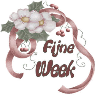 Fijne week Fijne week