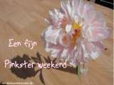 Een fijn pinksterweekend Een fijn pinksterweekend